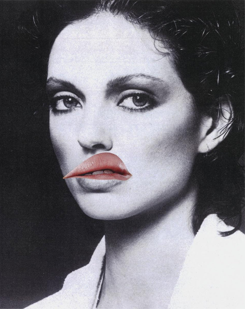 Barbara Kruger "Exhibition announcement folded invitation"