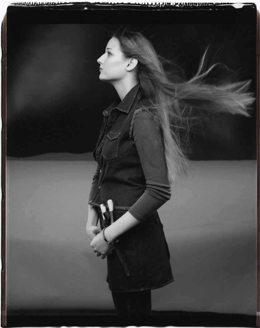 Anne Imhof "Avatar II, Exhibition announcement and folded poster, Spruth Magers" (2022)