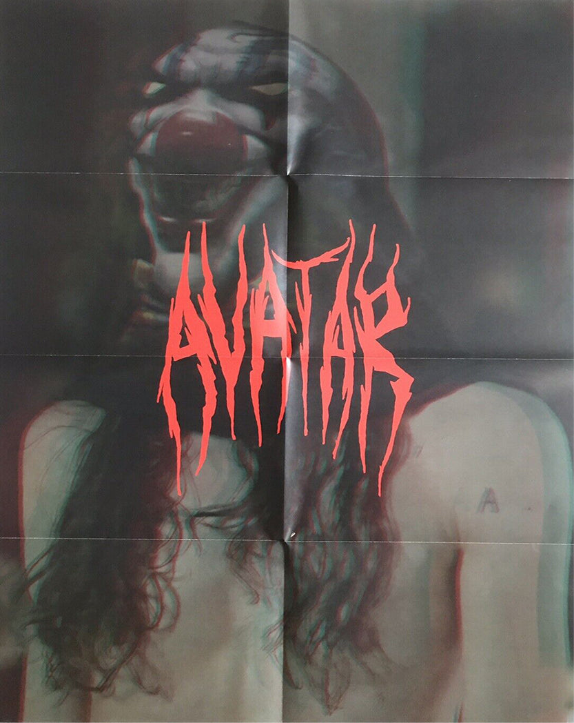 Anne Imhof "Avatar II, Exhibition announcement and folded poster, Spruth Magers" (2022)