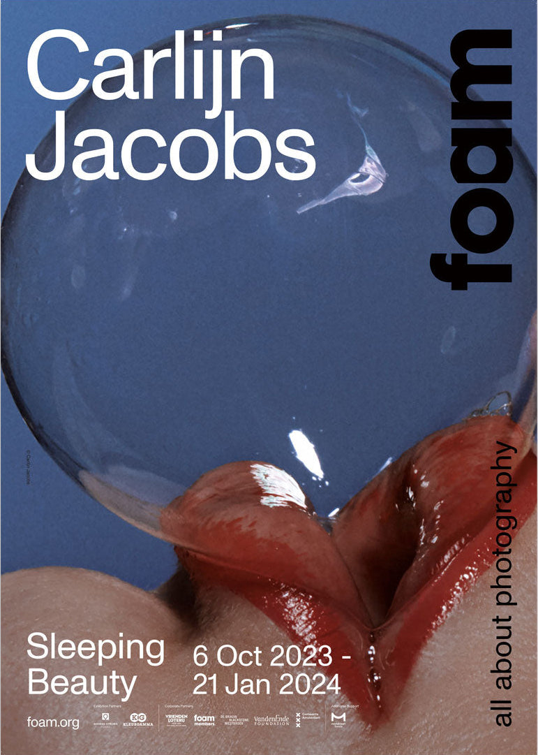 Carlijn Jacobs 'Bubble' Foam exhibition poster (2023)